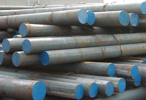 A group of alloy steel bars